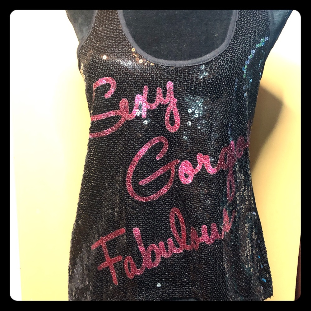 Sexy, Gorgeous, Fabulous Sequin T-shirt